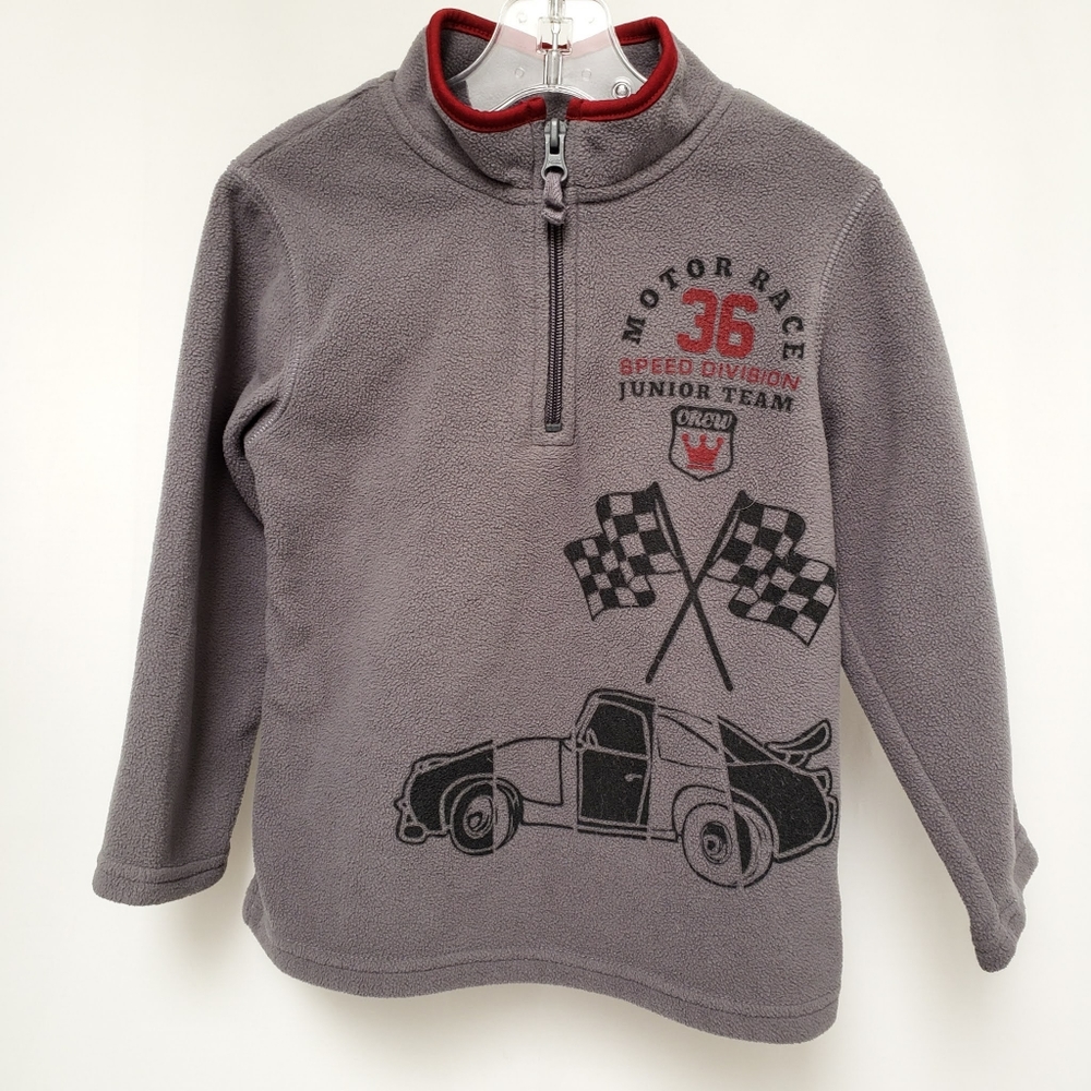 Toughskins Racecar Fleece Pullover